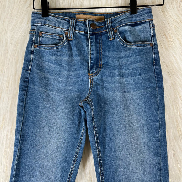 Joes Jeans Girls Skinny Jeans Blue Medium Wash Denim Adjustable Waist 10 - Picture 2 of 9